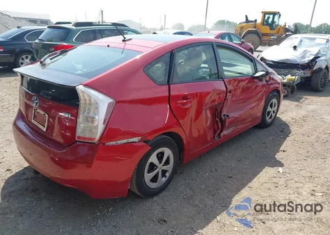 2012 Toyota Prius Three z USA, uszkodzony, nr VIN JTDKN3DU7C1581259